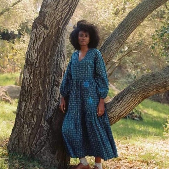 Christy Dawn Dresses & Skirts - Christy Dawn Allie Dress Indigo Daisy Field